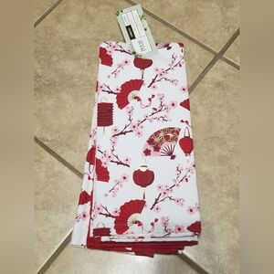 House & Garden Lunar New Year 18 x 28 Inch 3pc Kitchen Towels